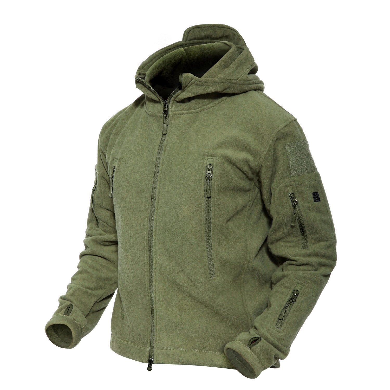 Men's Windproof Outdoor Tactical Hiking Jacket with Pockets