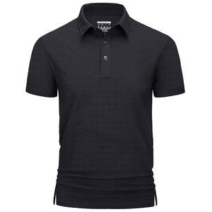 Men's Golf Tennis Casual Outdoor Summer Polo Collared Shirt - Men's Polo Shirts