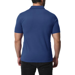 Men's Golf Tennis Casual Outdoor Summer Polo Collared Shirt - Men's Polo Shirts