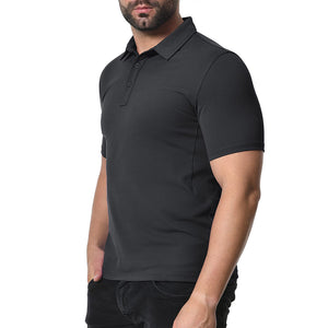 Men's Golf Tennis Casual Outdoor Summer Polo Collared Shirt - Men's Polo Shirts