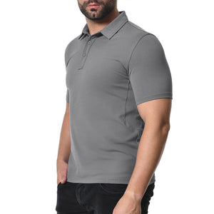 Men's Golf Tennis Casual Outdoor Summer Polo Collared Shirt - Men's Polo Shirts