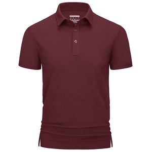 Men's Golf Tennis Casual Outdoor Summer Polo Collared Shirt - Men's Polo Shirts