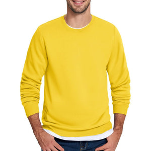 Men's Casual Crewneck Fleece Pullover Sweatshirts - google men long sleeve