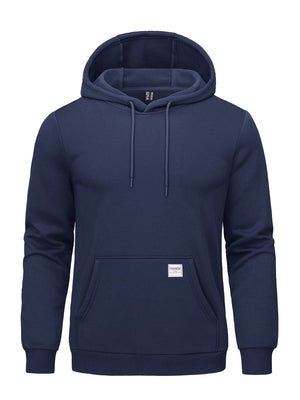 TACVASEN Navy Men's Fleece Lined Sweatshirt Hoodies