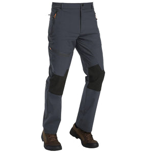 TACVASEN Dark Grey Men's Fleece Lined Windproof Water Resistant Ski Pants