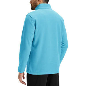TACVASEN Yellow Men's Pullover Workout Fleece 1/4 Zip Uncw Vintage Sweatshirts