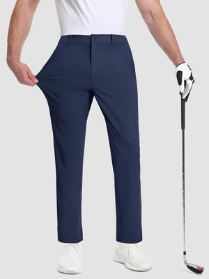 TACVASEN Navy Men's Quick Dry Straight Fit Golf Casual Pants