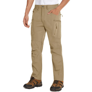 Men's Quick Dry Water Resistant 8 Pockets Cargo Hiking Pants - T20M138