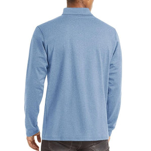 TACVASEN Navy Men's Quarter Zip Thermal Fleece Lined Pullover Sweatshirt