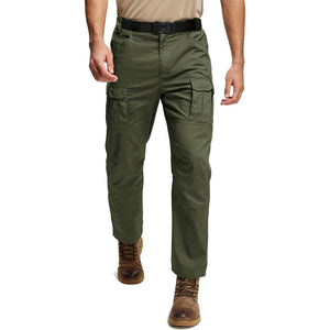 TACVASEN Army Green Tactical Ripstop Hiking Outdoor Pants