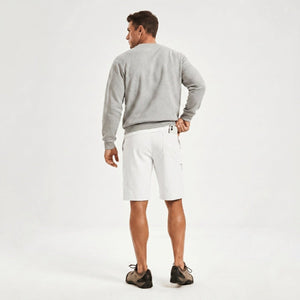 TACVASEN White Quick Dry Hiking Cargo Shorts