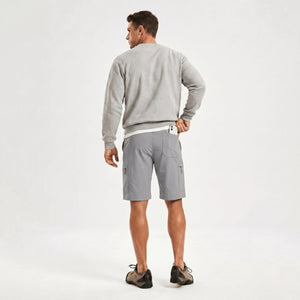 TACVASEN Light Grey Quick Dry Hiking Cargo Shorts
