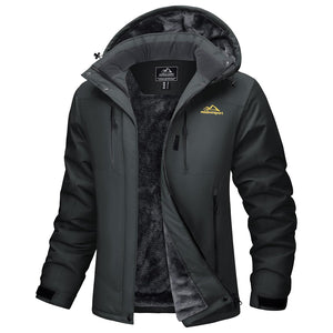 TACVASEN Carbon Grey Women's Insulated Ski Jacket Winter Snow Coat