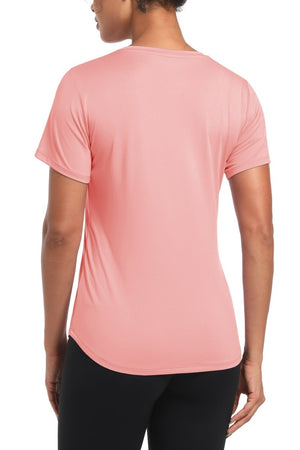 TACVASEN Light Pink Women's UPF 80+ Sun Protection Workout Shirt