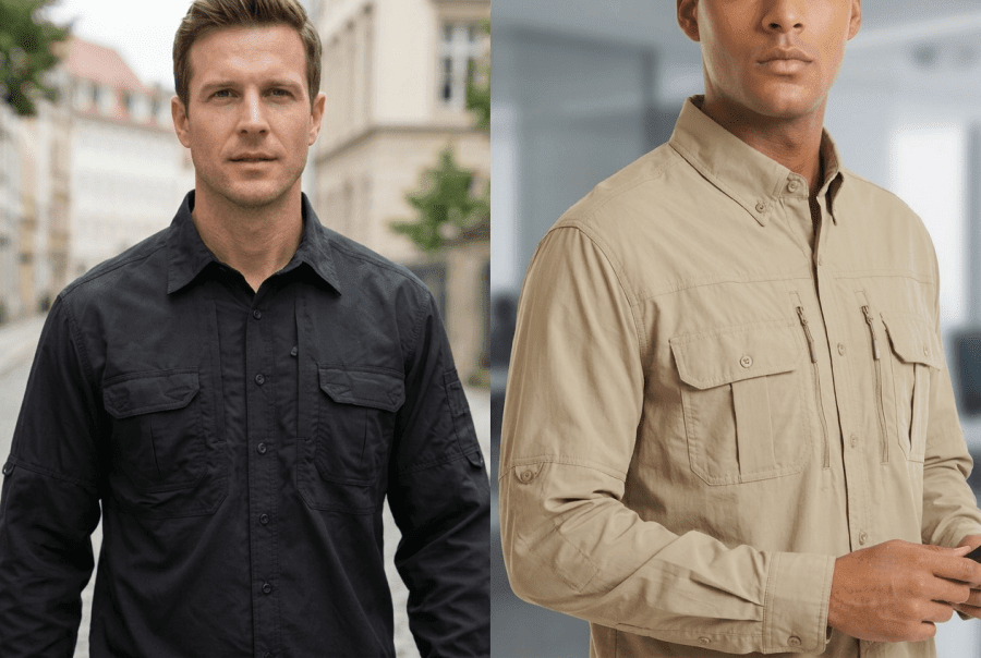 Button-Up and Button-Down, What 's the Difference? - TACVASEN