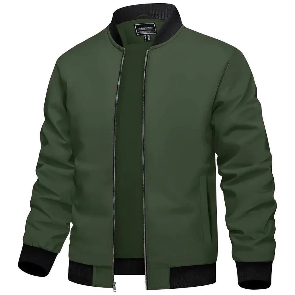 Men’s Lightweight Work Jackets for Spring and Fall - TACVASEN