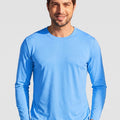 Men's UPF 80+ UV Protection Rash Guard Swim Shirt