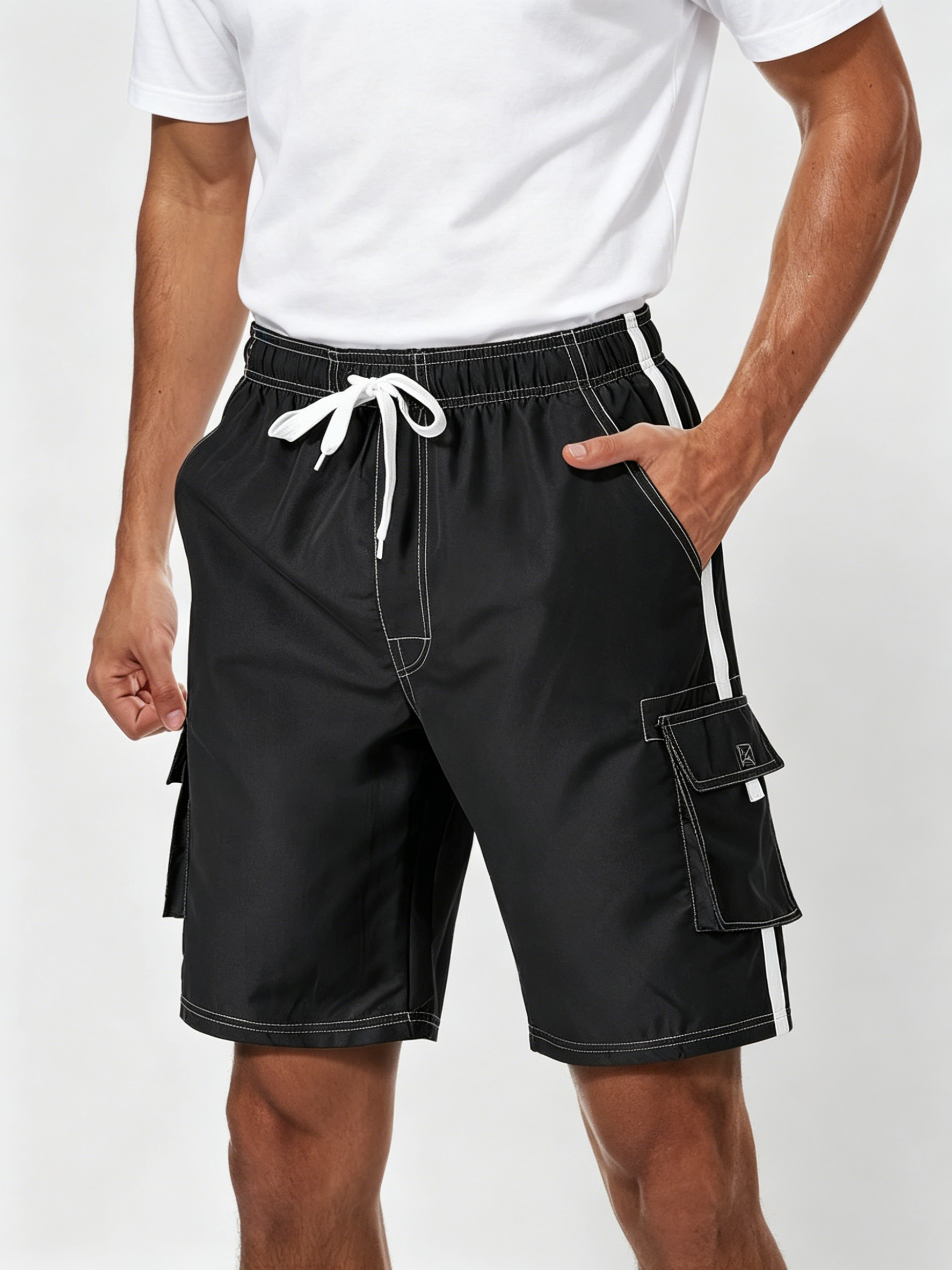 Men's Quick Dry Bathing Trunks Beach Shorts