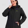Women's Waterproof Ski Snow Warm Fleece Lined Jacket