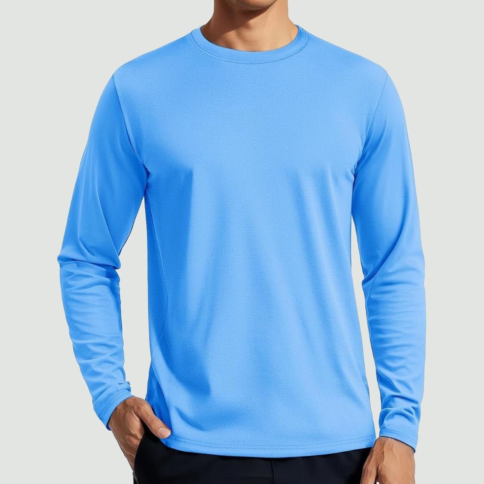 Men's UPF 80+ Sun Shirt Quick Dry Long Sleeve Shirts