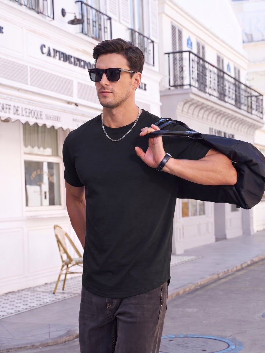 Men's Moisture Wicking UPF 80+ Summer Casual Tees