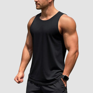TACVASEN Black+Dark Grey+Light Grey [3 Pcs set] UPF 50+ Tank Top Gym Workout Sleeveless Muscle Shirts
