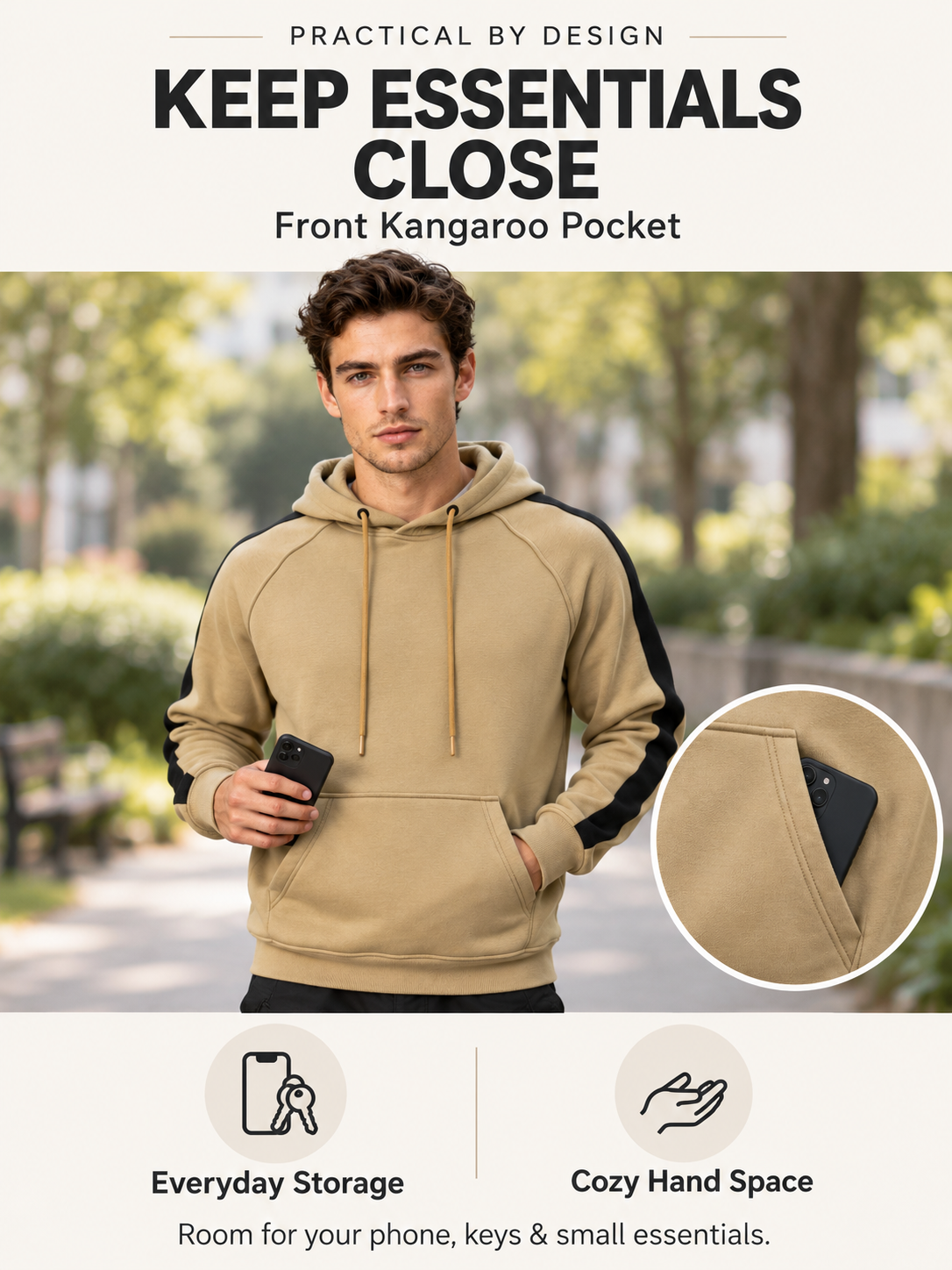 Convenient Pocket & Unrestricted Mobility
