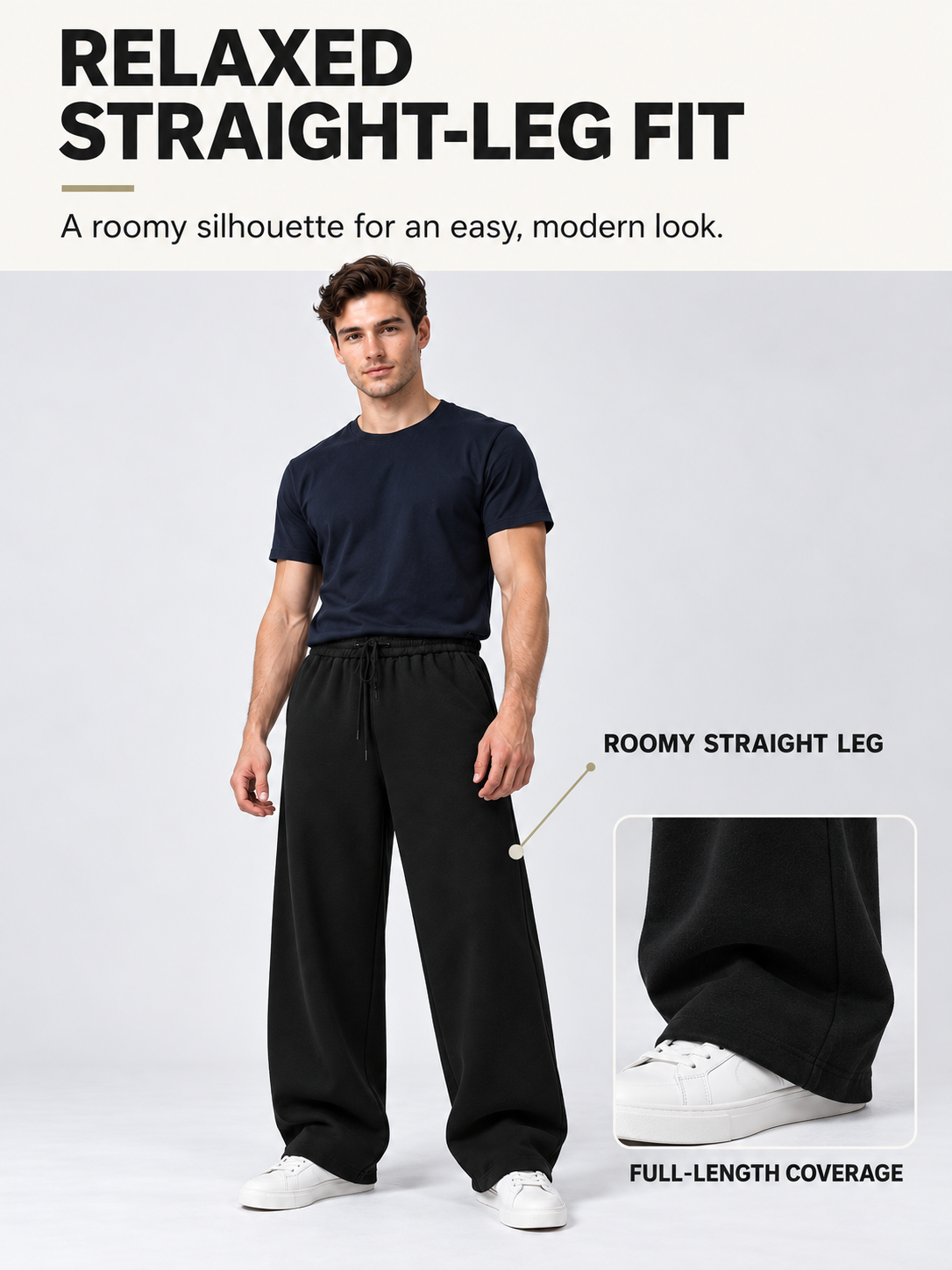 Relaxed Straight-Leg Fit
