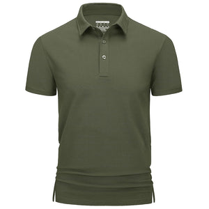 Men's Golf Tennis Casual Outdoor Summer Polo Collared Shirt - Men's Polo Shirts