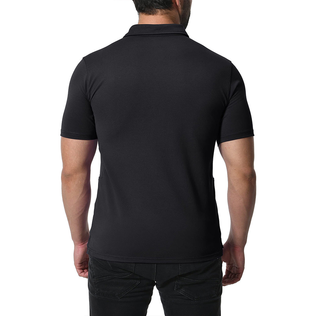 Men's Golf Tennis Casual Outdoor Summer Polo Collared Shirt - Men's Polo Shirts