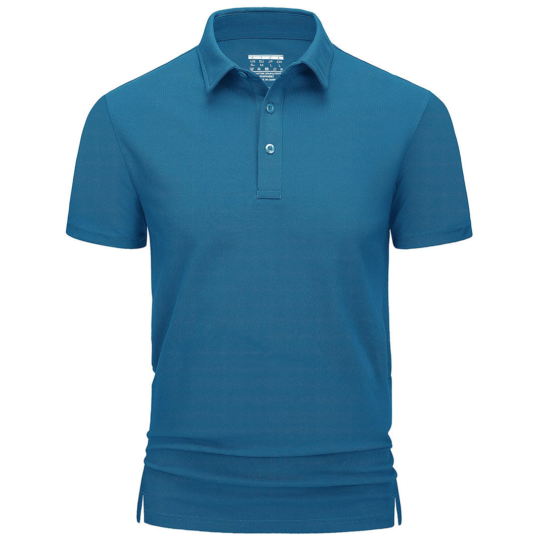 Men's Golf Tennis Casual Outdoor Summer Polo Collared Shirt - Men's Polo Shirts