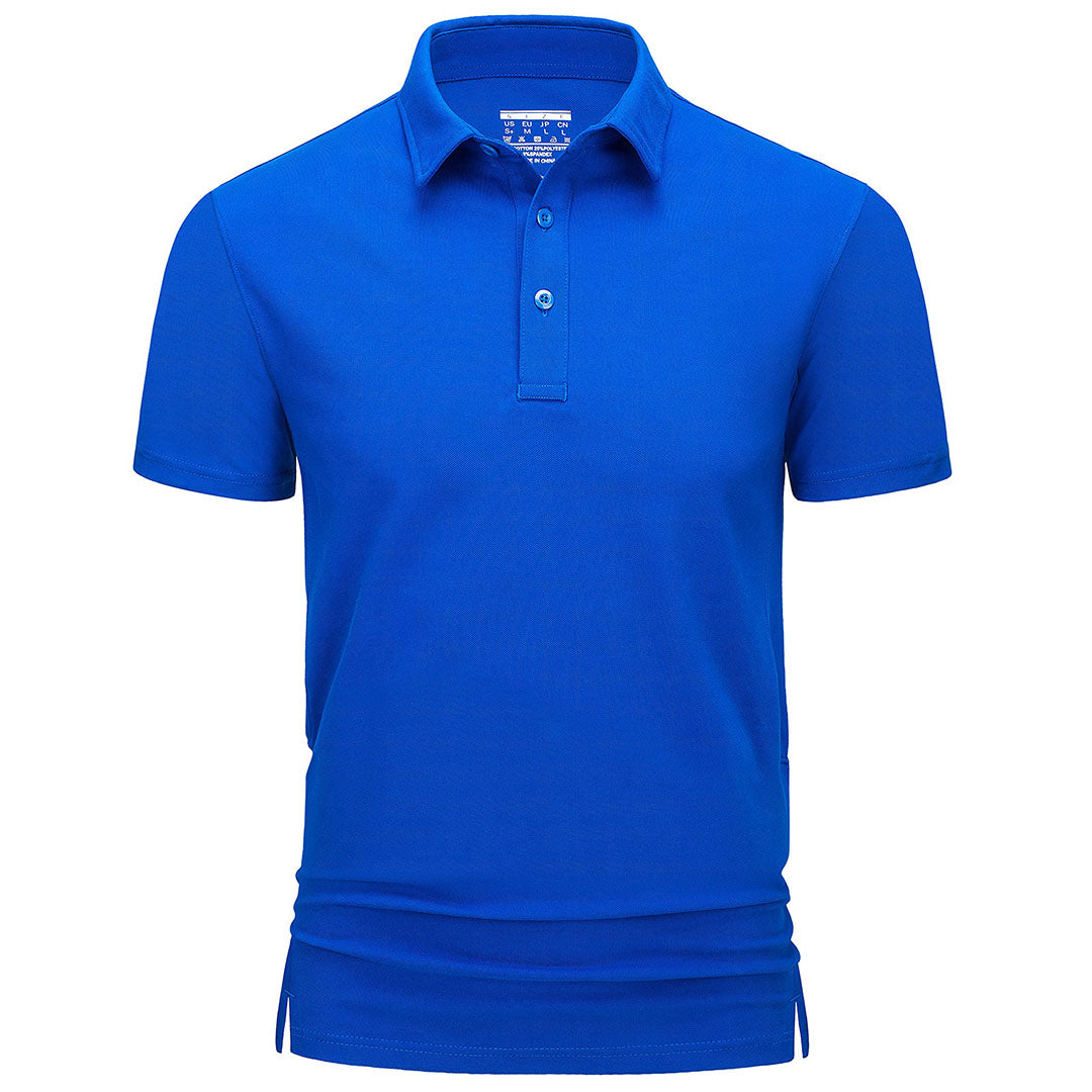 Men's Golf Tennis Casual Outdoor Summer Polo Collared Shirt - Men's Polo Shirts