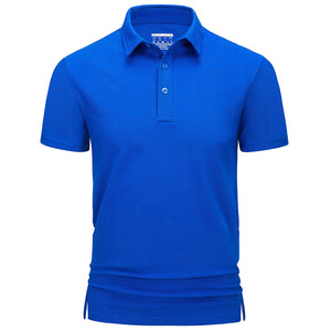 Men's Golf Tennis Casual Outdoor Summer Polo Collared Shirt - Men's Polo Shirts