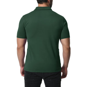Men's Golf Tennis Casual Outdoor Summer Polo Collared Shirt - Men's Polo Shirts
