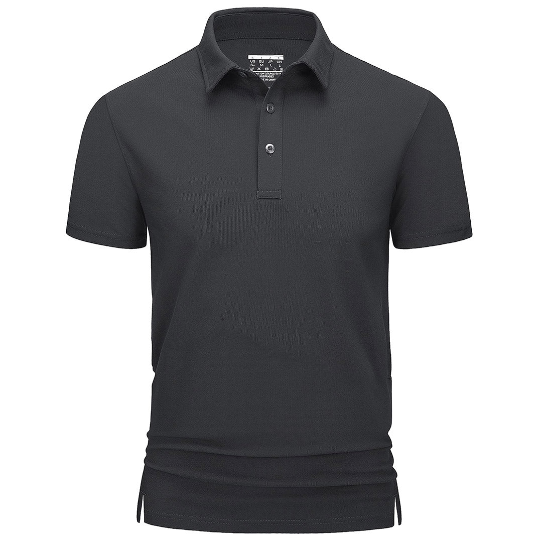 Men's Golf Tennis Casual Outdoor Summer Polo Collared Shirt - Men's Polo Shirts