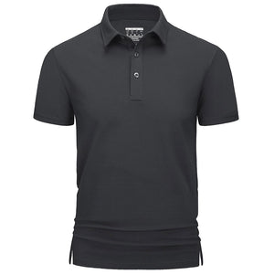 Men's Golf Tennis Casual Outdoor Summer Polo Collared Shirt - Men's Polo Shirts