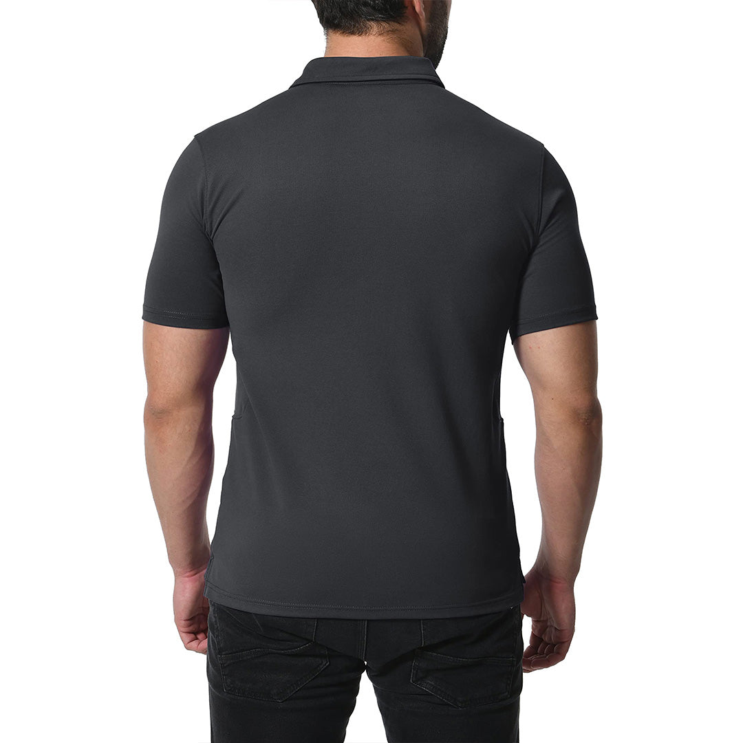 Men's Golf Tennis Casual Outdoor Summer Polo Collared Shirt - Men's Polo Shirts