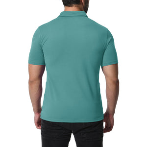 Men's Golf Tennis Casual Outdoor Summer Polo Collared Shirt - Men's Polo Shirts