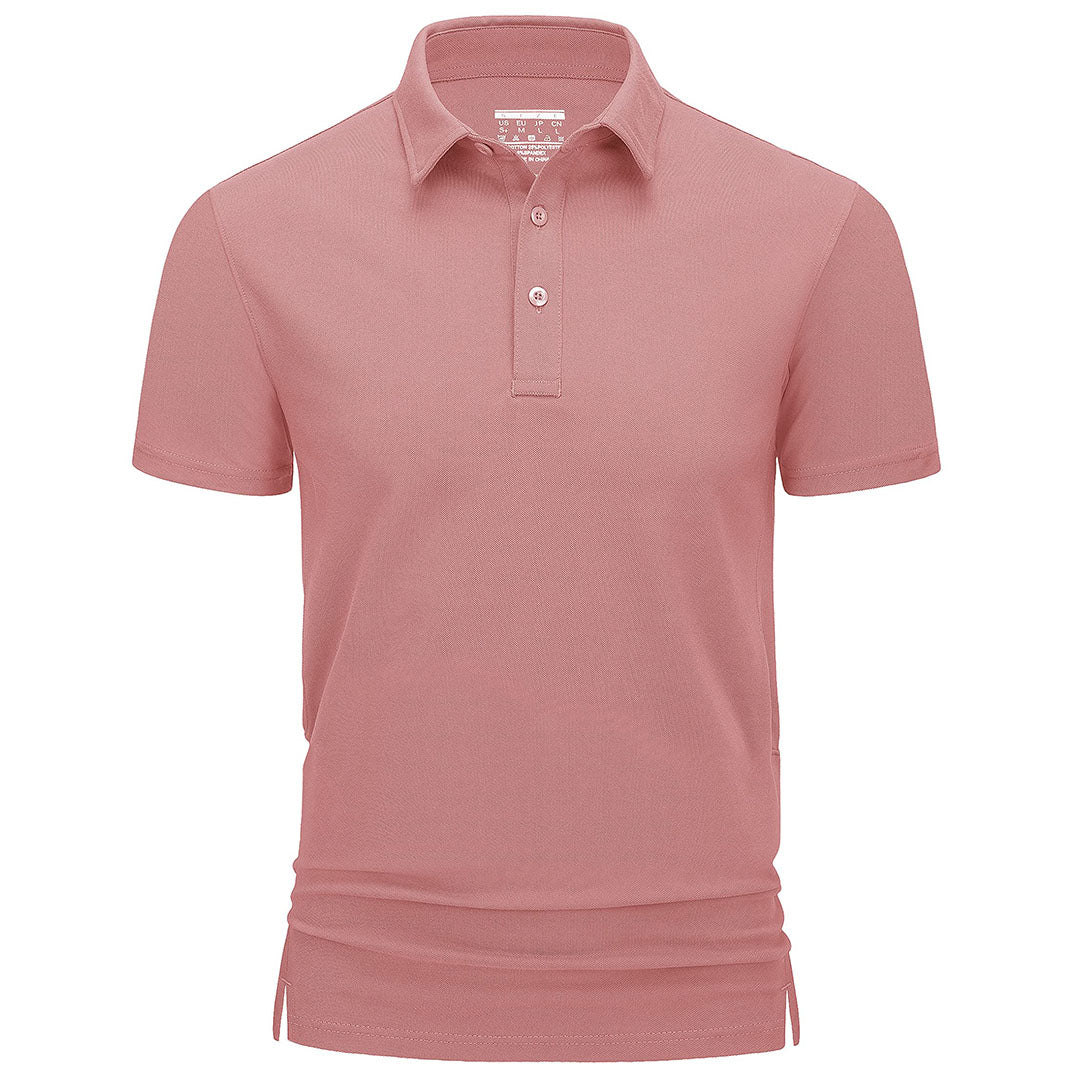 Men's Golf Tennis Casual Outdoor Summer Polo Collared Shirt - Men's Polo Shirts