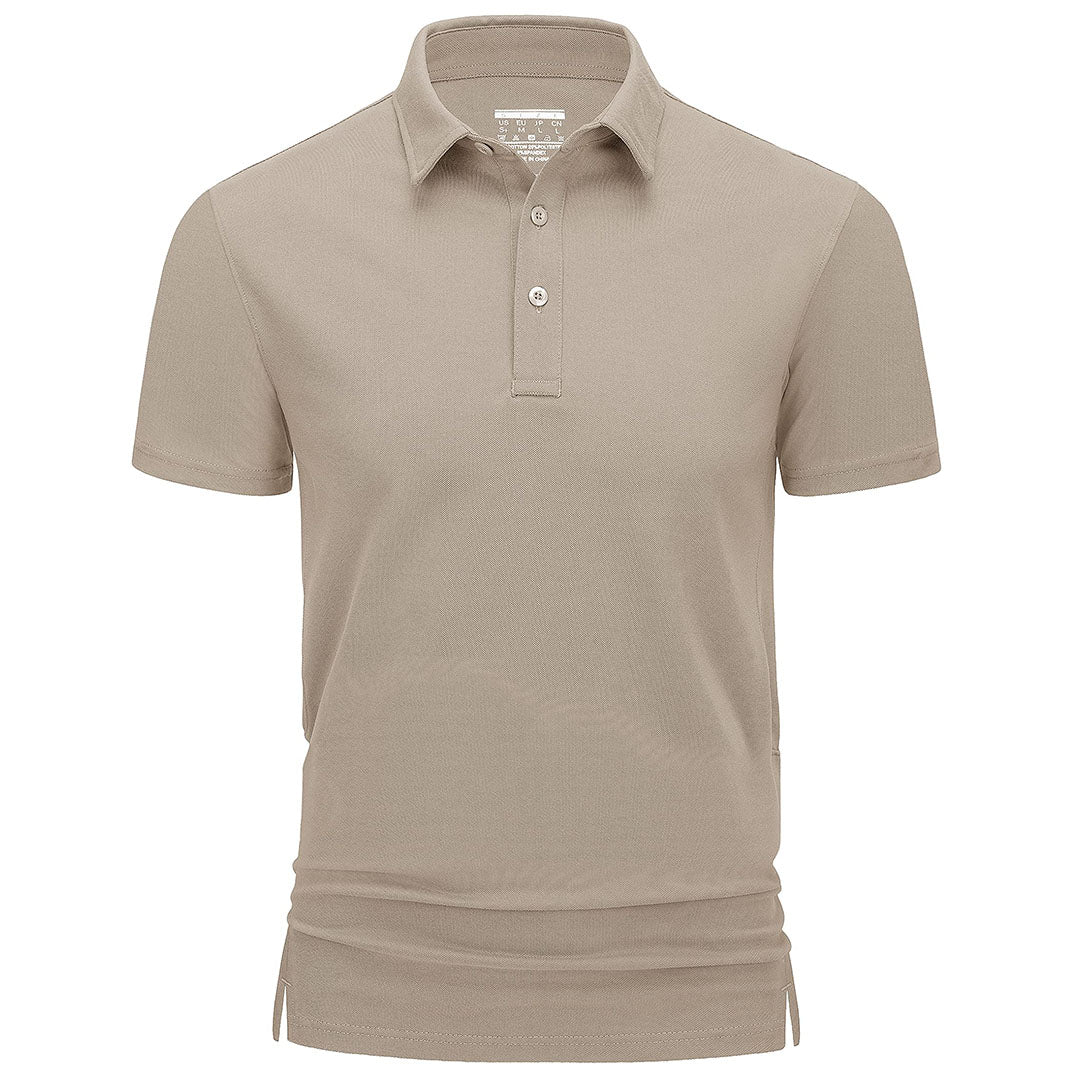 Men's Golf Tennis Casual Outdoor Summer Polo Collared Shirt - Men's Polo Shirts
