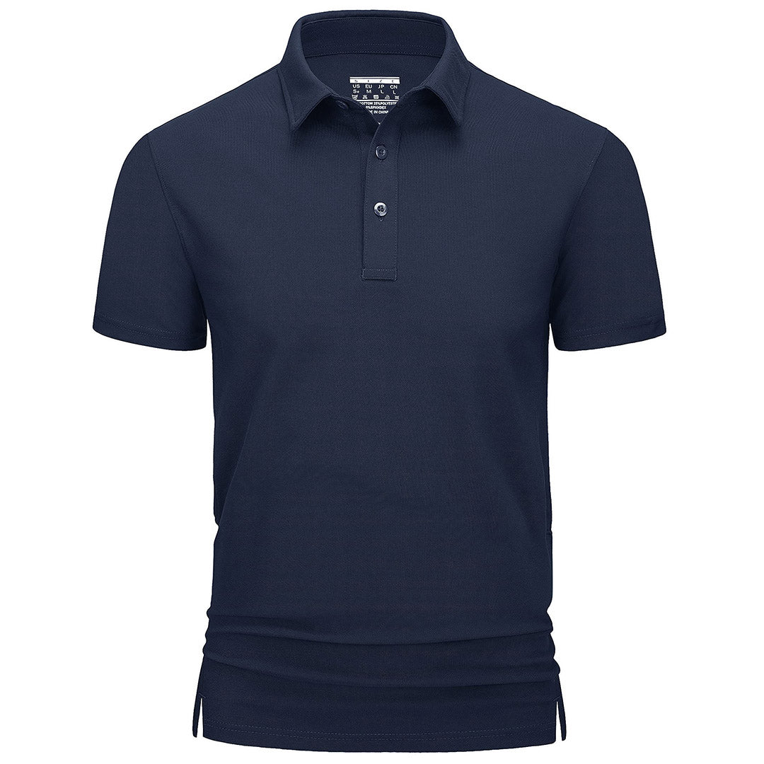 Men's Golf Tennis Casual Outdoor Summer Polo Collared Shirt - Men's Polo Shirts