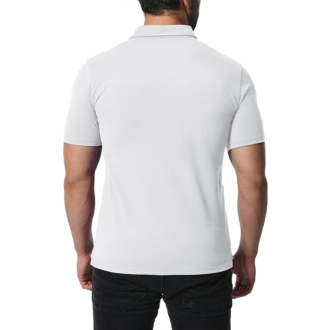 Men's Golf Tennis Casual Outdoor Summer Polo Collared Shirt - Men's Polo Shirts
