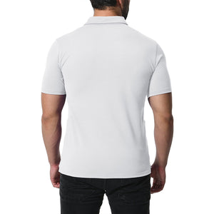 Men's Golf Tennis Casual Outdoor Summer Polo Collared Shirt - Men's Polo Shirts
