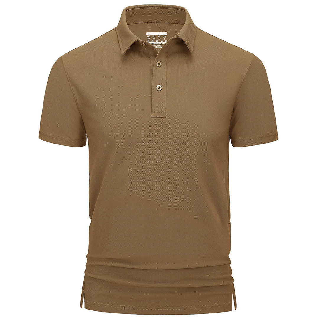 Men's Golf Tennis Casual Outdoor Summer Polo Collared Shirt - Men's Polo Shirts