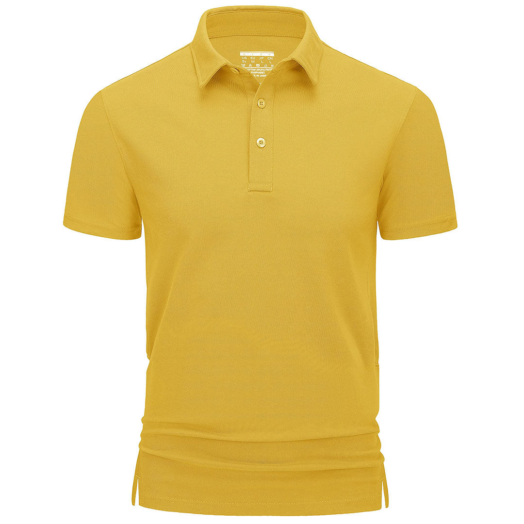 Men's Golf Tennis Casual Outdoor Summer Polo Collared Shirt - Men's Polo Shirts
