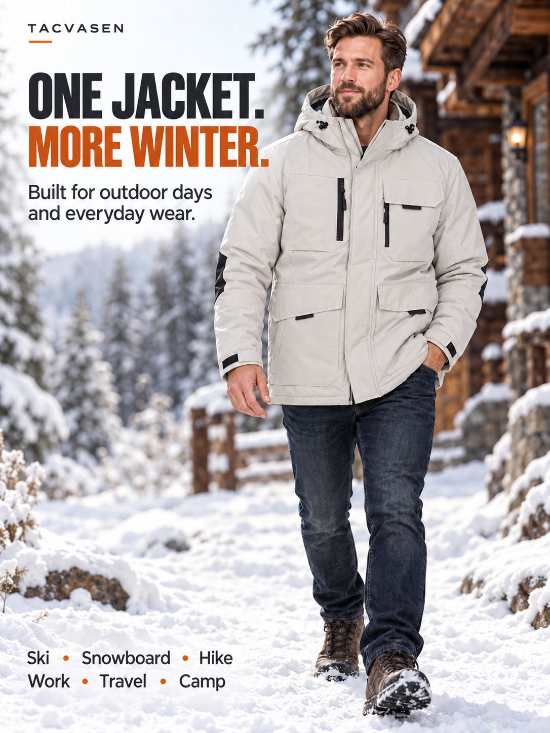 Multi-scene Versatile Winter Outerwear