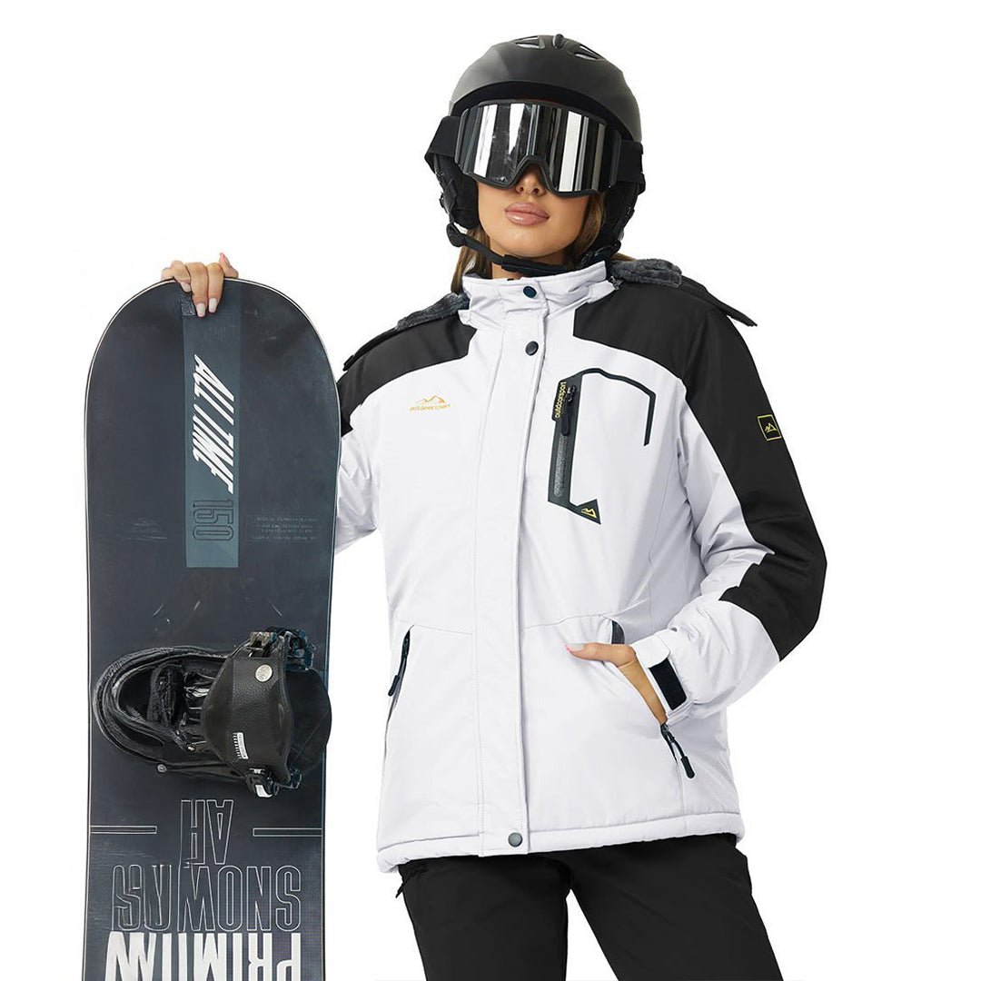 TACVASEN Women's Winter Jacket Waterproof Hooded Fleece Lined Warm Coat Windbreaker - Women's Jackets