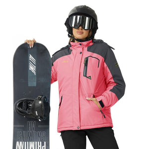 TACVASEN Women's Winter Jacket Waterproof Hooded Fleece Lined Warm Coat Windbreaker - Women's Jackets