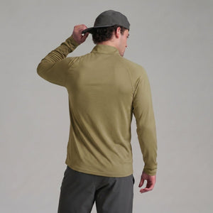 TACVASEN Dull Cyan Long Sleeve Sun Shirt UPF 50+ Zip Fishing Running Rashguard