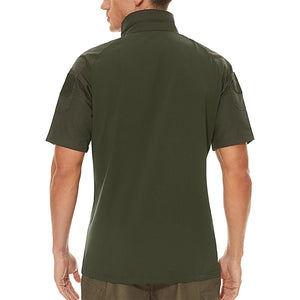Men's Tactical Combat Shirt Ripstop Performance Tee